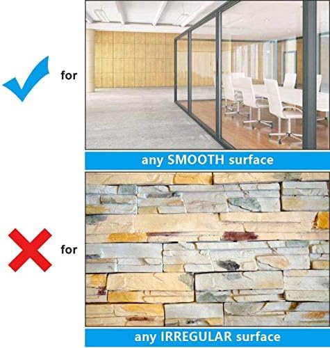 AFMAT White Board Sticker for Wall, 1.44x11ft Peel and Stick Whiteboard Wallpaper, Stain-Proof & Super Sticky Dry Erase Wall Decal, Dry Erase Contact Paper Roll Adhesive for Table/Door, 3 Markers WS11