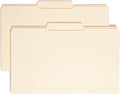 Smead File Folder, Reinforced 1/3-Cut Tab, Center Position, Legal Size, Manila, 100 per Box (15336)