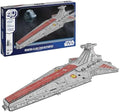 4D Build Star Wars Deluxe Venator-Class Star Destroyer 3D Model Kit, Star Wars Collectibles & Desk Decor, Adult Puzzle, Building Toys, 288 Pieces, 3D Puzzles, Gift Ideas for Ages 12 & Up