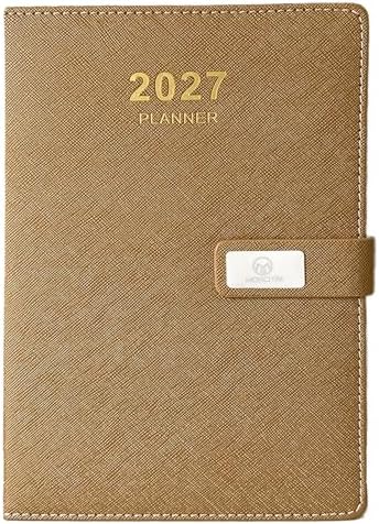 2027 Daily Planner – One Page Per Day, 12-Month Calendar Book(Jan–Dec 2027)