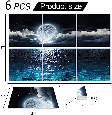 YPY Acoustic Panels Soundproof Wall Panels: Sound Absorbing Wall Art