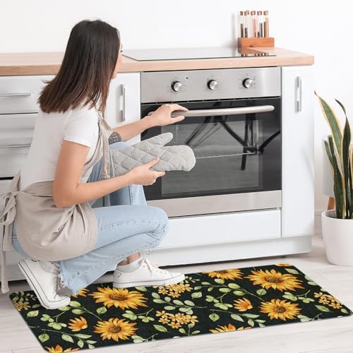 Kitchen Rugs and Mats Set of 2,Floor Mats for Home Kitchen Decor Mat