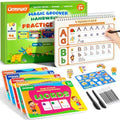 Magic Grooved Writing Practice Books, 96 Reusable Activities, Ages 3-8