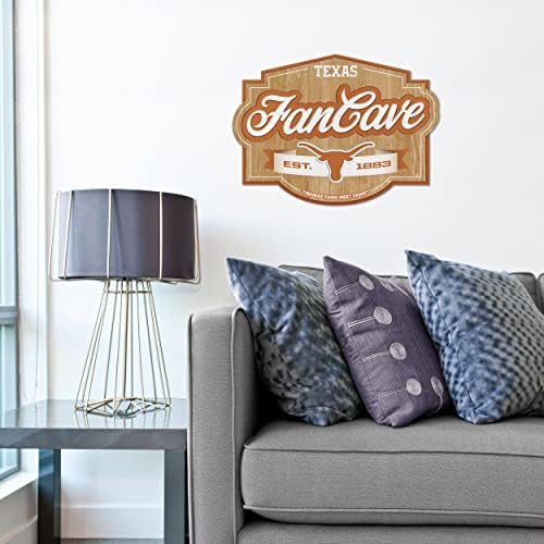 YouTheFan NCAA Officially-licensed FanCave 3D wall art - ready-to-hang, 3D multi-layered construction - floating wall mount design - Perfect fan gift