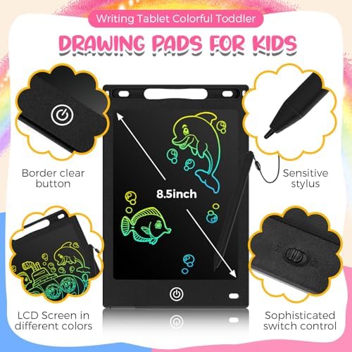 Epakh 16 Pack LCD Writing Tablet, Black