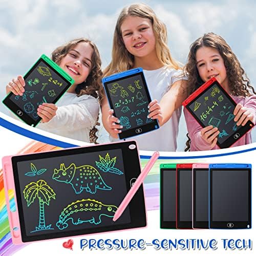 Zhehao 64 Pcs LCD Writing Tablet Bulk for Kids, 8.5 in, Colorful, Colorful