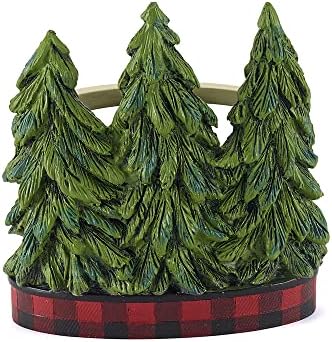Avanti Linens - Toothbrush Holder, Resin Countertop Accessories, Christmas Decorations (Snowmen Gathering Collection)