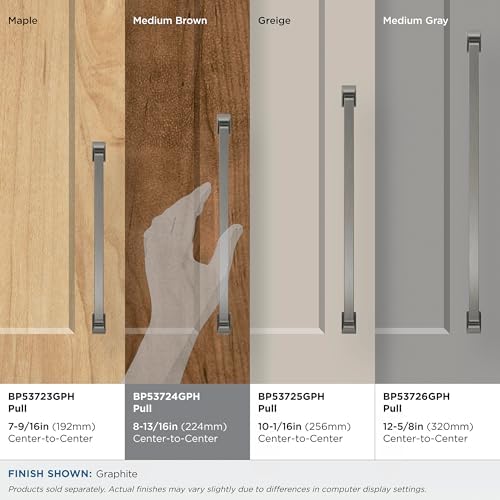 Amerock 8-13/16" Westerly Graphite Drawer Pull