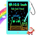 BUKEBU LCD Writing Tablet,10.5 inch Colorful Doodle Board for Kids (Blue)