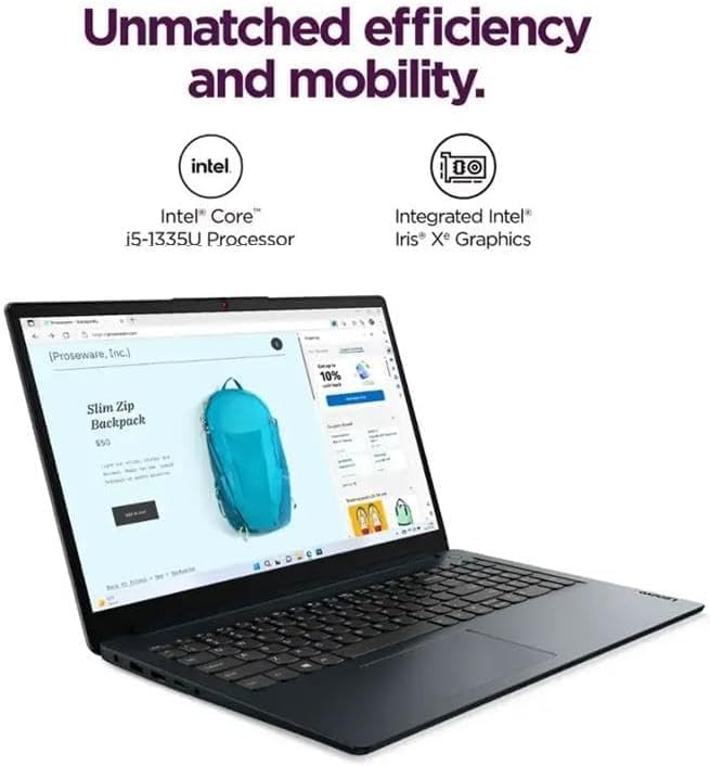 Lenovo IdeaPad Touchscreen 15.6" FHD for Student Office Professional 10-Core Intel Core i5(Beat i7-1255U) 24GB RAM 1TB SSD, Intel Iris Xe Graphics Long Battery Life Win11 Pro WiFi 6 w/GM Accessory