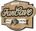 YouTheFan NCAA Officially-licensed FanCave 3D wall art - ready-to-hang, 3D multi-layered construction - floating wall mount design - Perfect fan gift