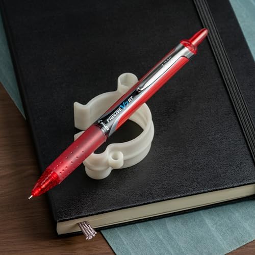 PILOT Precise V7 RT Liquid Ink Rollerball Pens, Red Ink Pens, 12-Pack