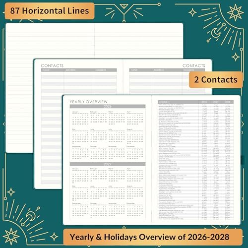 Planner 2026-2027, Academic Planner 2026-2027, 5.75" x 8.25"