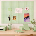 Honoson 12 Pack Felt Bulletin Board Self Adhesive Wall Tiles, Sage Green