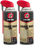 3-IN-ONE Professional Garage Door Lubricant, Smart Straw, 11 OZ [2-Pack]