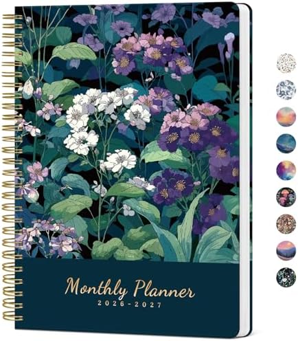 Monthly Planner 2026-2027, 18-Month Aesthetic Calendar, Jul 2026-Dec 2027