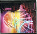 Mead Trapper Keeper Binder, Retro Design, 1 Inch Binder with Folders and Pockets, Holds 8-1/2" x 11" Paper, Glow (260038FM-ECM)