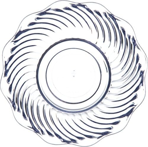 Carlisle FoodService Products 453307 Plastic Dessert Bowls, 13 oz, Clear (Pack of 24)