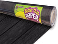 Teacher Created Resources Black Wood Better Than Paper Bulletin Board Roll (Pack of 8)