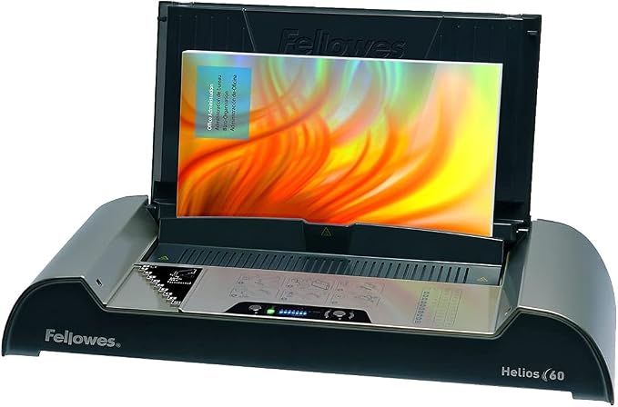 Fellowes Thermal Binding Machine, Helios 60, Platinum/Graphite (5219501)