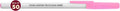 DISCOUNT PROMOS Custom Value Stick Pens Set of 50, Personalized Bulk Pack - Black Ink, Great for Office, School, Business, Tradeshows, Events - Pink