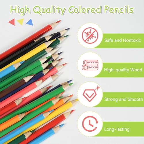 S & E TEACHER'S EDITION Colored Pencils, 240Pcs (Pack of 2)