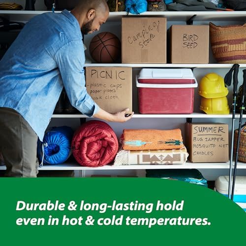 Duck HD Clear Packing Tape Refills - 6 Rolls of Heavy Duty Shipping and Moving Packing Tape - Clear Strong Packaging Tape for Boxes, Packing and Moving Supplies - 1.88 In. x 54.6 Yards (441962)