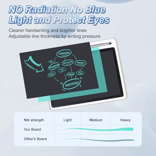 10inch LCD Writing Tablet Electronic Notepad Doodle Board with Case