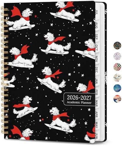ZOTIA Planner 2026-2027 Weekly & Monthly Calendar Planner Jul 2026-Jun 2027