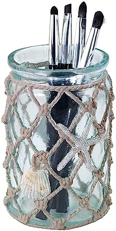 Avanti Linens - Tumbler, Resin Countertop Cup, Beach Inspired Bathroom Accessories (Seaglass Collection)