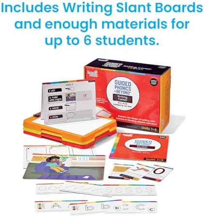 hand2mind Guided Phonics + Beyond Writing Center, Units 1-3