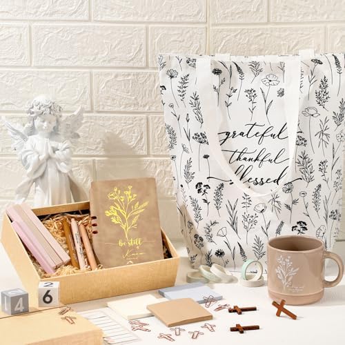 Reallnaiv Housekeeping Mug Bag Notebook Highlighter Pen Note, Mix Color