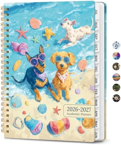 ZOTIA Planner 2026-2027 Jul 2026-Jun 2027 Academic Monthly & Weekly Planner