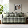 Madison Park Cabin Lodge Plaid Herringbone Daybed Cover Set, 6PC, 39"x75"