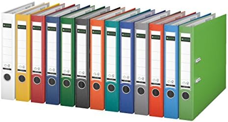 Leitz Lever Arch File, Light red, A4, 50mm Width, Plastic, 10150020