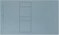 Blumberg's Top Bound Legal and Report Covers for Legal and Business Documents (9 x 15-1/2, 100 per Box, Dark Blue, Antique Manuscript, Printed Panel, Plain) Use for Legal Size Documents