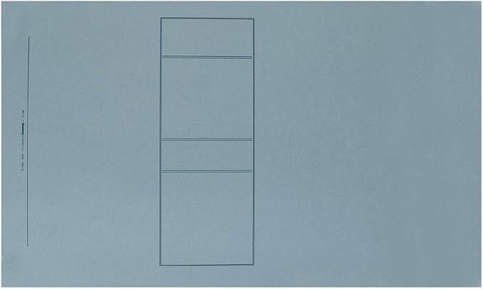 Blumberg's Top Bound Legal and Report Covers for Legal and Business Documents (9 x 15-1/2, 100 per Box, Dark Blue, Antique Manuscript, Printed Panel, Plain) Use for Legal Size Documents