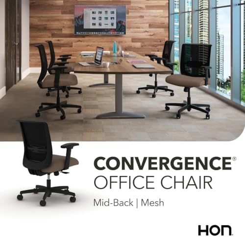 HON Convergence Ergonomic Office Chair, Office Desk Computer Chair, Bark