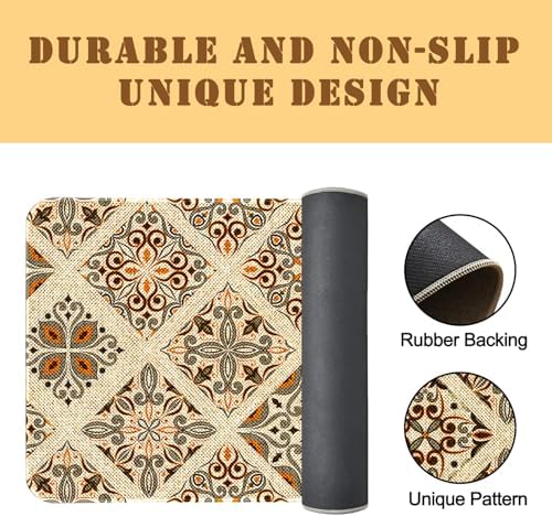 Kitchen Rugs and Mats Set of 2,Floor Mats for Home Kitchen Decor Mat