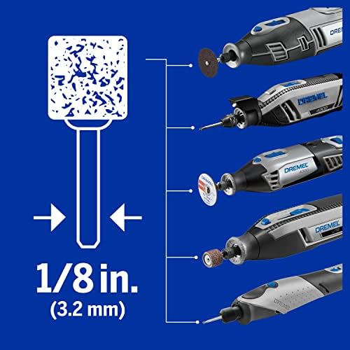 Dremel EZ727-01 EZ Lock Sanding & Grinding Rotary Tool Accessories Kit, 18-Piece Assorted Set - Perfect for Detail Sanding and Sharpening