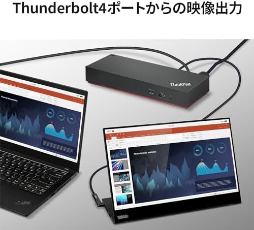 Lenovo ThinkPad Universal Thunderbolt 4 Dock 8K Display Support Up to 100W Power Delivery 40B00135 with HDMI Cable and DP Cable