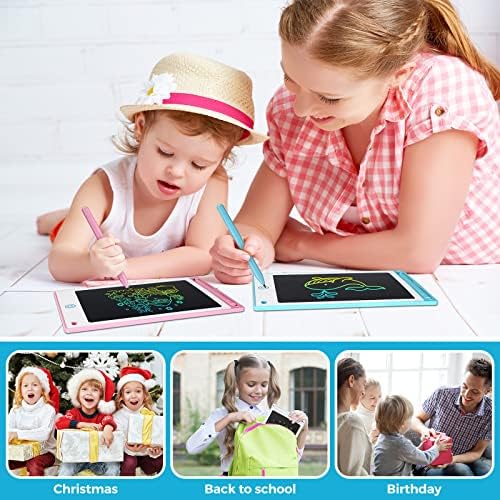 Zhehao 32 Pcs LCD Writing Tablet for Kids 8.5" Erasable Doodle Board