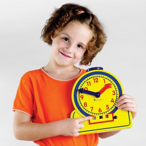 Learning Resources Primary Time Teacher Jr. 12 Hour Learning Clock