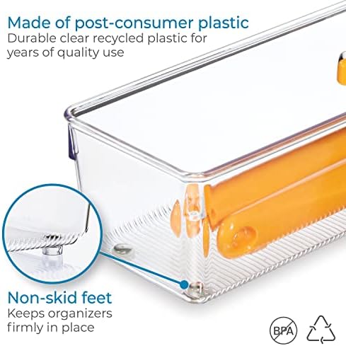 iDesign - 52930 EMW6134167, Medium, Clear (Pack of 3)