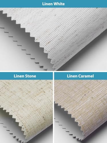 SmartWings Motorized Smart Roller Shades, 100% Blackout Samples