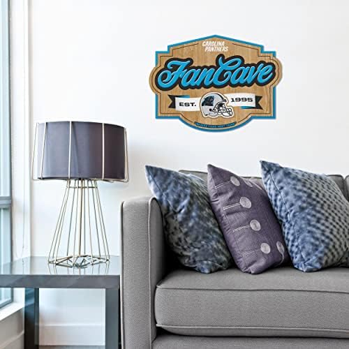 YouTheFan NFL Carolina Panthers FanCave Wall Art