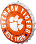 foco NCAA Team Logo Metal Bottle Cap Hanging Wall Sign