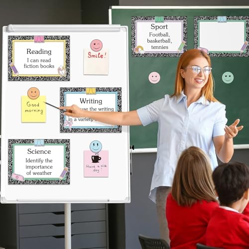 16 Pcs Magnetic Write Wipe Organization Chart, Artwork