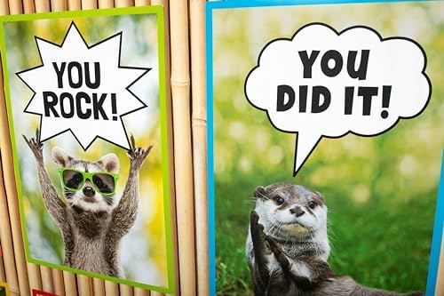 Teacher Created Resources Go Wild Animals Educational Poster Pack (TCR6824)
