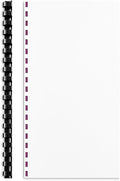 Staples 3/4 Inch Plastic Binding Spine Comb, Black, 150 Sheet Capacity, 25 Pack
